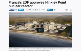 France's EDF approves Hinkley Point nuclear reactor